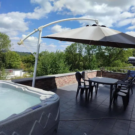 Prázdninový dům Maison Au Bord Du Bois Toute Equipee Avec Jaccuzzi Aywaille